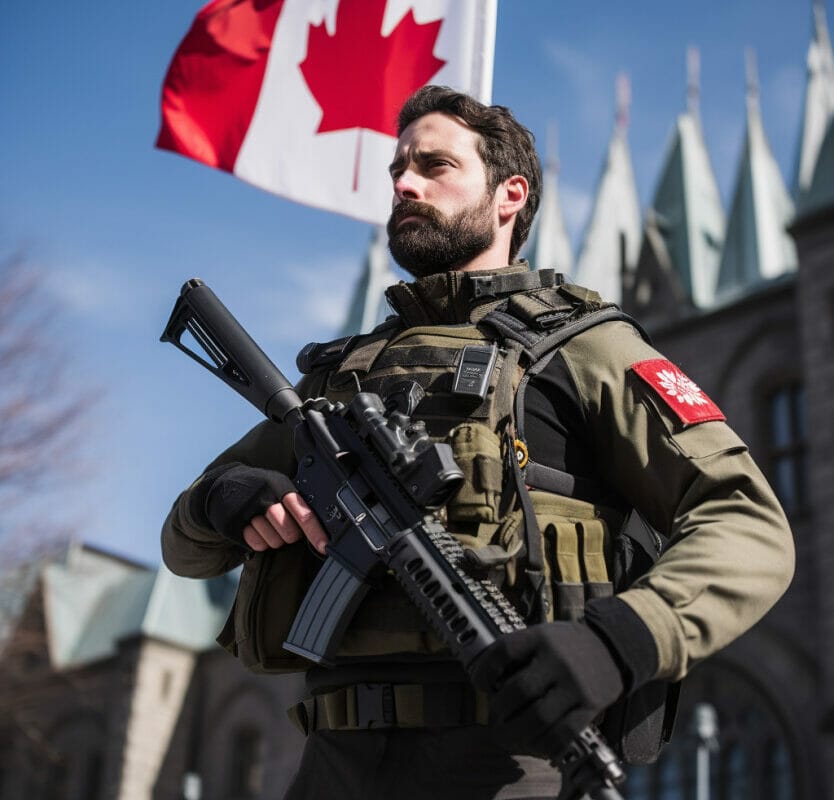 what weapons are legal for self-defence in canada
